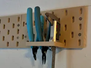 IKEA skadis tool holder