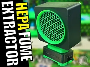 Fume Extractor - HEPA Filtered - 120mm fan - USB C