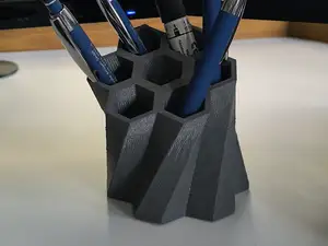 Bienenwaben Stiftehalter Honeycomb Pen Holder