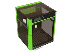 Bambu Lab P1P "Minimal" Enclosure + X1 Door