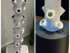 GrowTower – 3D-gedrucktes Hydroponik-System