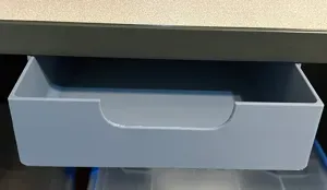 Large Under Table Drawer Mount and Drawer
