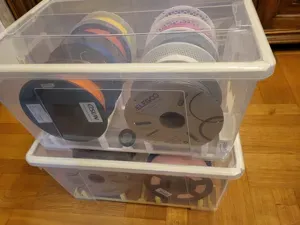 Drybox Spool Holder IKEA Samla 45L for 10 spools