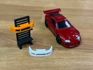 (0.2MM) 1:64 Supra MK4 bumper display