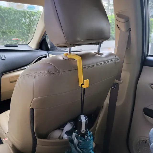 3D Printed Headrest Hooks – Car Seat Organizer Set — Фото 2 из 2
