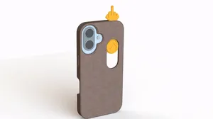 Iphone 16 Case - Sliding Middle Finger
