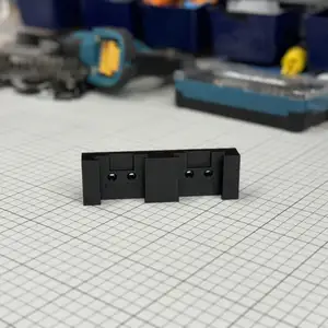 Double Dewalt 12v battery mount