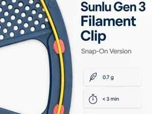 SUNLU Gen 3 Filament Clip - SNAP On