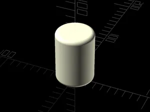 <BSG> ROUNDED CYLINDER