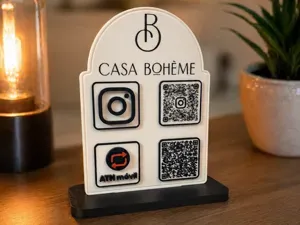 Custom Business Plate NFC Icon