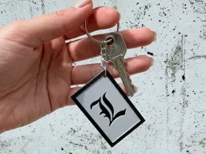 Death Note L Keychain | 3D Print, No AMS