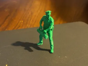 1/35 diorama miniature - police battering ram