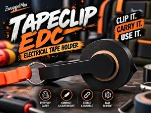 TapeClip EDC | Clip It. Carry It. Use It.