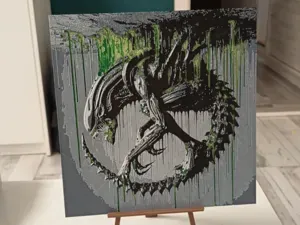 Xenomorph Alien Hueforge