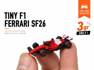 Tiny F1 Ferrari SF26 - Mini Cars Series