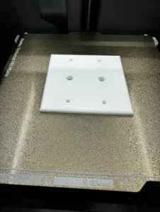Dual Coaxial Wall Plate