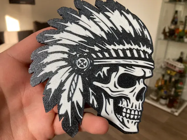 Indian skull STL