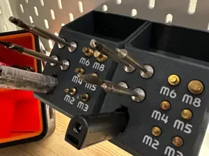 TS100 / T101 Halter für IKEA Skadis Lochwand