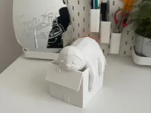 Lazy Sloth Box | Chill Vibes Desk Storage