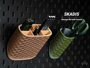 IKEA Skadis Storage Bin | Modular Inserts