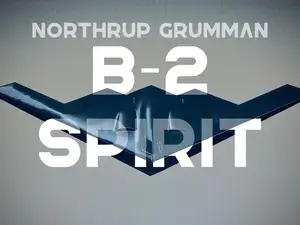 B-2 Spirit 1:144 Scale Model