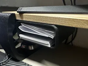 Under Desk Storage Shelf – 2 Compartments