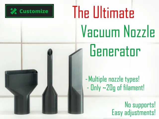 The Ultimate Vacuum Nozzle Generator + Samples