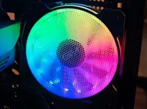 PC Fan Grill Cover Mesh Honeycomb 120 mm