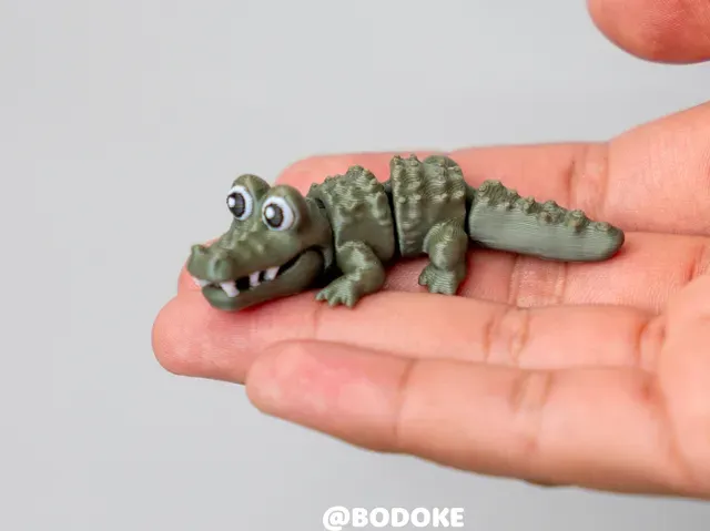 Cute Crocodile - Articulated — Фото 3 из 6