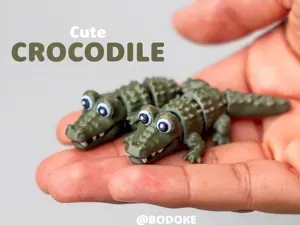 Cute Crocodile - Articulated