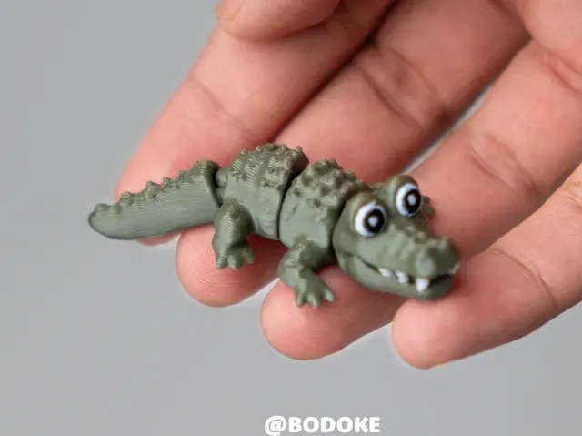 Cute Crocodile - Articulated — Фото 6 из 6
