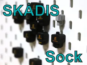 Skadis Bambu Hotend Silicone Sock Holder