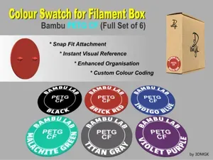 Filament Box Swatch - Bambu PETG CF