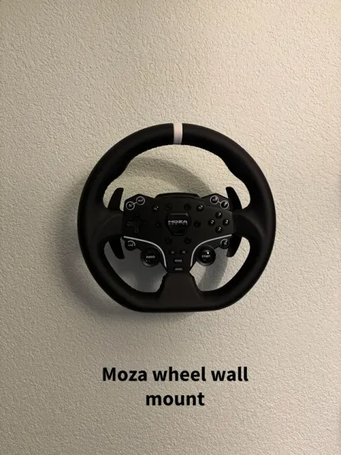 MOZA Steering Wheel Wall Mount - with wheel name — Фото 6 из 7