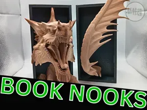 Book Nook Fantasy Dragon Decorations