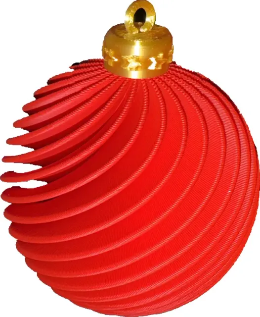 Spiral Christmas Tree Ball Ornament — Фото 5 из 7