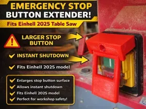 Einhell Table Saw Emergency Stop Button Extender
