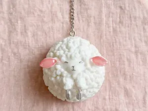 Sleepy Sheep 2027 – Paintable Charm & Ornament