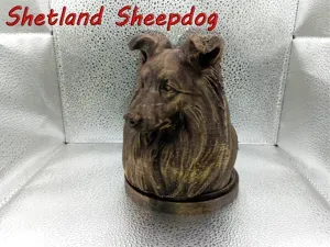 Shetland Sheepdog Bust