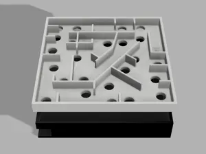 Labyrinth Drop: The Marble Maze Challenge