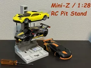 Mini-z /1:28 RC Car Pit Stand