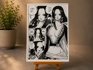 Boa Hancock Panel Manga - One Piece - HueForge