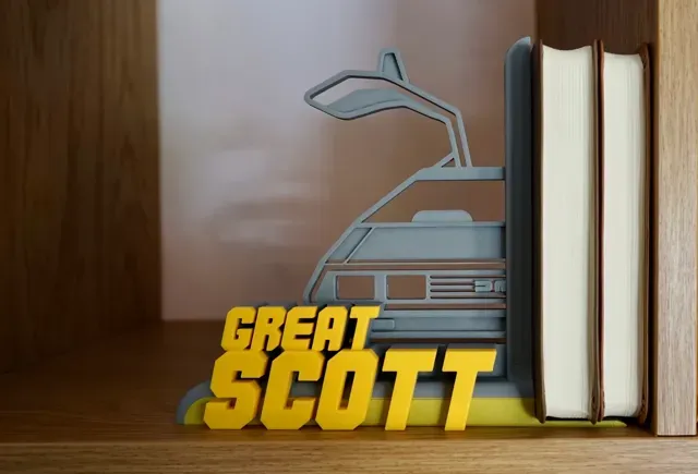 Back to the Future - Delorean - Bookends — Image 7 of 8