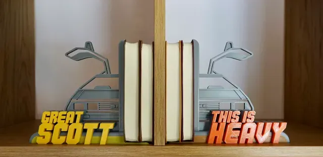 Back to the Future - Delorean - Bookends — Image 8 of 8