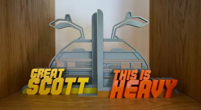 Back to the Future - Delorean - Bookends — Image 6 of 8