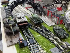 HO H0 OO 1:87 Scale Tank Models - Tiger 99A M1A1