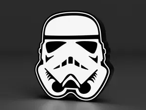 Star Wars Stormtrooper Helmet LED LightBox (StarWars)