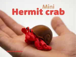 Mini Hermit Crab - Articulated