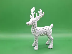 Weihnachts-Rentier – Teil der Weihnachtsdorf-Serie