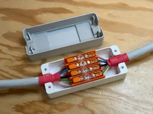 8 wire splice connector (WAGO 221)